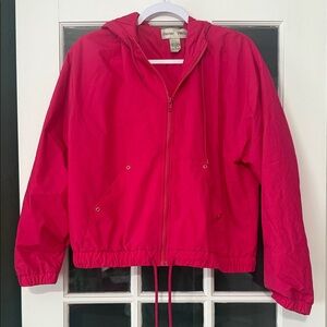 Bright Pink Windbreaker Jacket-vintage